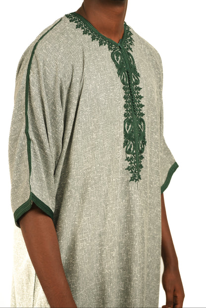 Emerald Mist Summer Knit Thobe